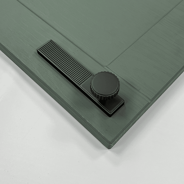 Heaton Range Knob and Plate Handle Anthracite