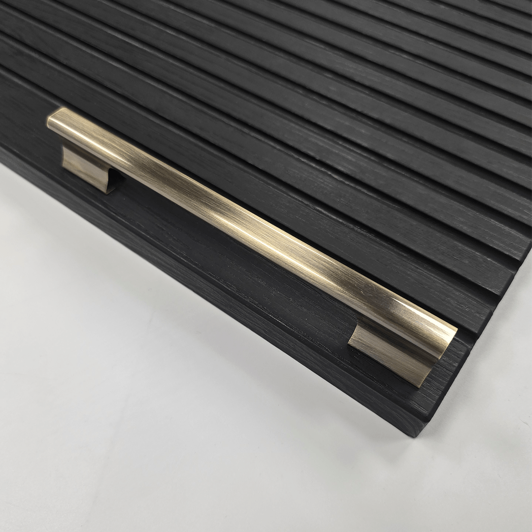 Bowland D Handle 160mm Handle Antique Brass