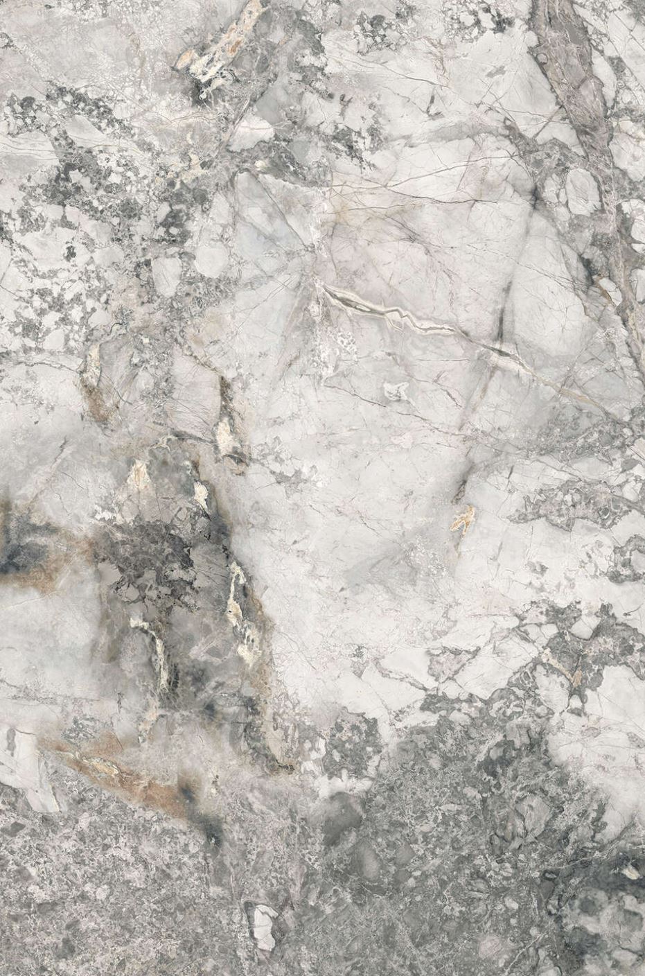 Kronodesign K552 SU White Iceberg Marble Square Edged Worktop