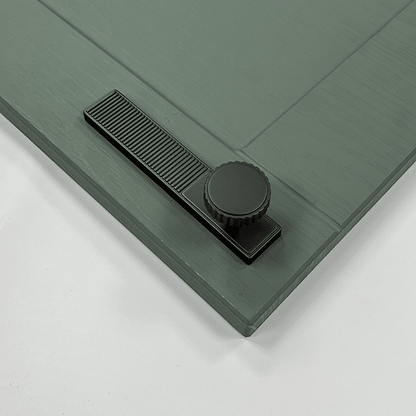 Heaton Range Knob and Plate Handle Anthracite