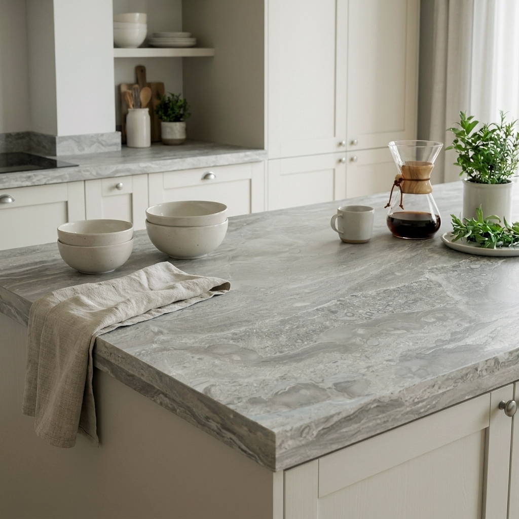 Duropal S63033 MS Light Cortona Postformed Worktop