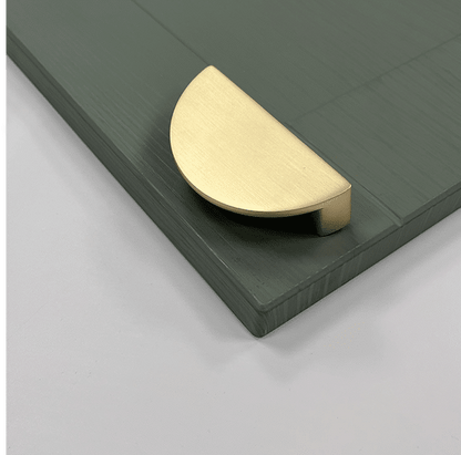 Heaton Range Smooth Cup Handle Brass