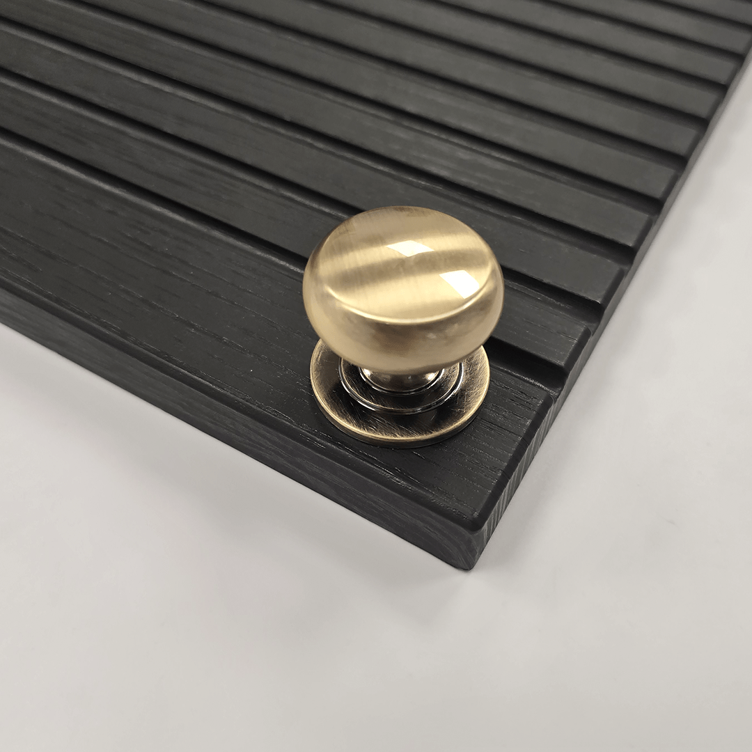 Bowland  D Handle  Knob Handle Antique Brass