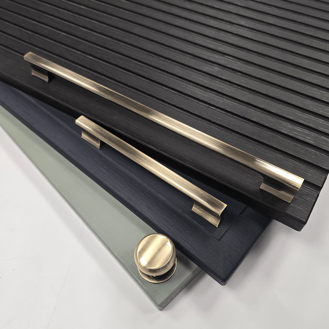 Bowland D Handle  160mm Handle Antique Brass