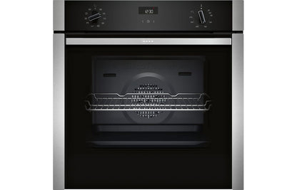 Neff N50 B3ACE4AN3B Single Slide&Hide® Electric Oven - St/Steel