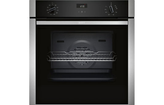 Neff N50 B3ACE4AN3B Single Slide&Hide® Electric Oven - St/Steel