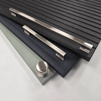 Bowland  D Handle  160mm Handle Brushed Nickel