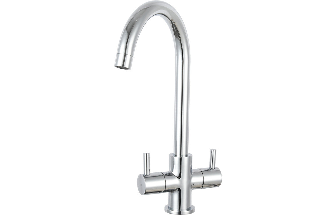 Prima Granite 1.5B Inset Sink & Staten Tap Pack - Black