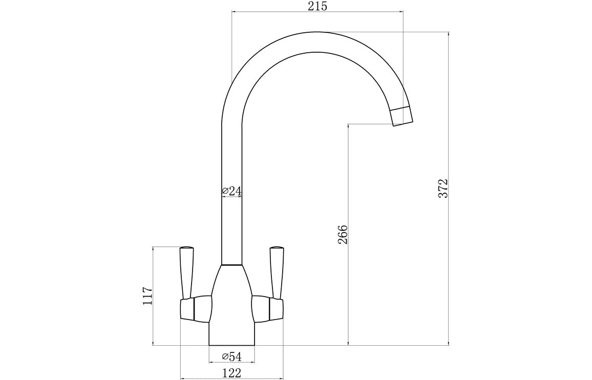 Prima 1B Inset Sink & Chelsea Tap Pack - St/Steel & Chrome