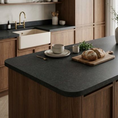 Duropal S61008 MP Black Brazil Postformed Worktop