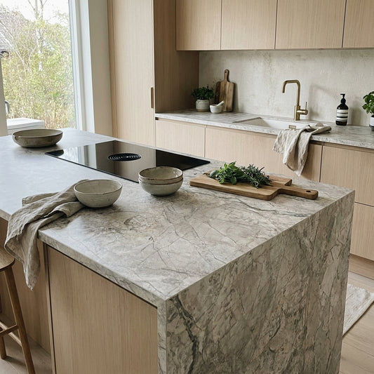 Cloud Nebula Kitchen Worktop – Postformed Laminate | Kronodesign K369 PH