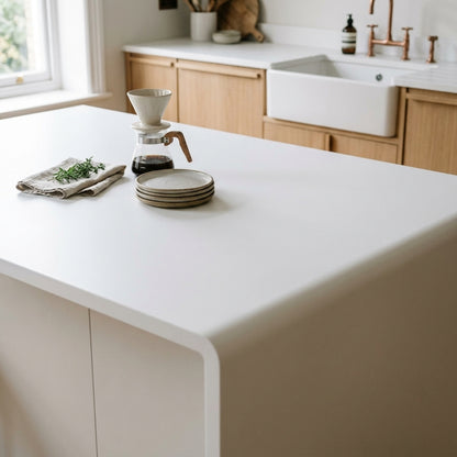 Duropal U11026 SD Crystal White Postformed Worktop