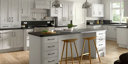 Buckingham Shaker Kitchen Bundle — Dove Grey Ash