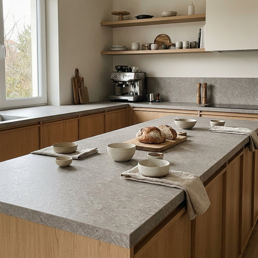 Dove Venera Kitchen Worktop – Square Edged Laminate | Kronodesign K550 SL