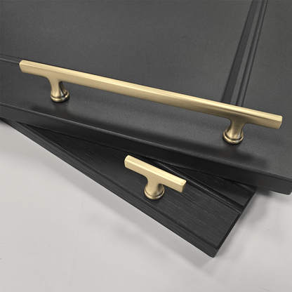 Galloway T-Bar 160mm Handle Brass
