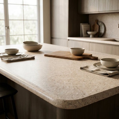 Duropal S66012 MS Glacial Storm Postformed Worktop