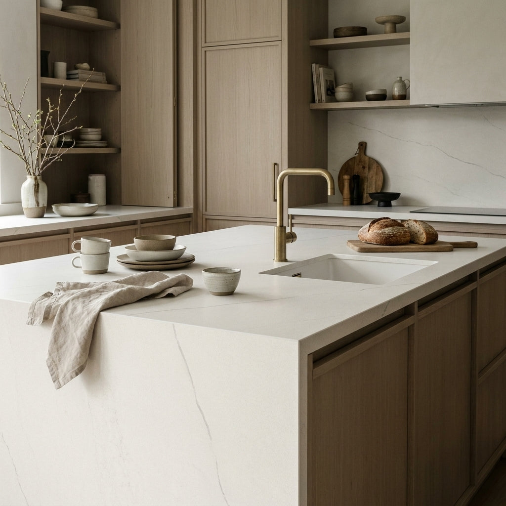 Duropal S63045 MS India White Postformed Worktop