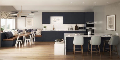 Larissa Handleless Kitchen Bundle — Indigo Matt