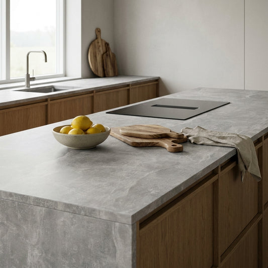 Light Atelier Kitchen Worktop – Postformed Laminate | Kronodesign 4298 UE