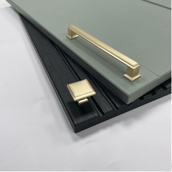 Brookdale D Handle  160mm Handle Brushed Brass