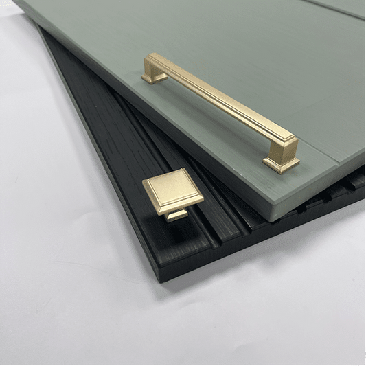 Brookdale D Handle  160mm Handle Brushed Brass