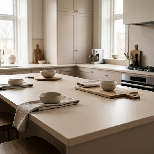 Satin Kitchen Worktop – Postformed Laminate | Kronodesign 7045 RS