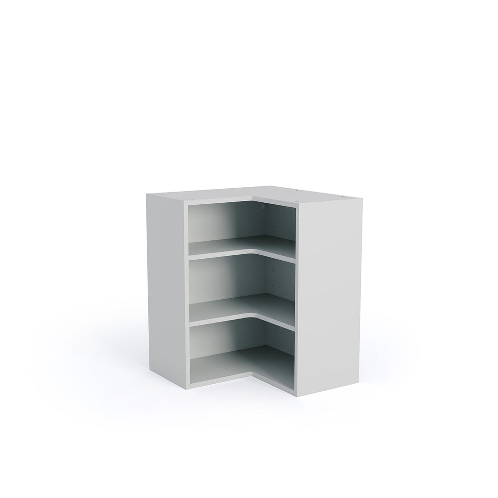 600x600 L Corner  Wall Unit Grey