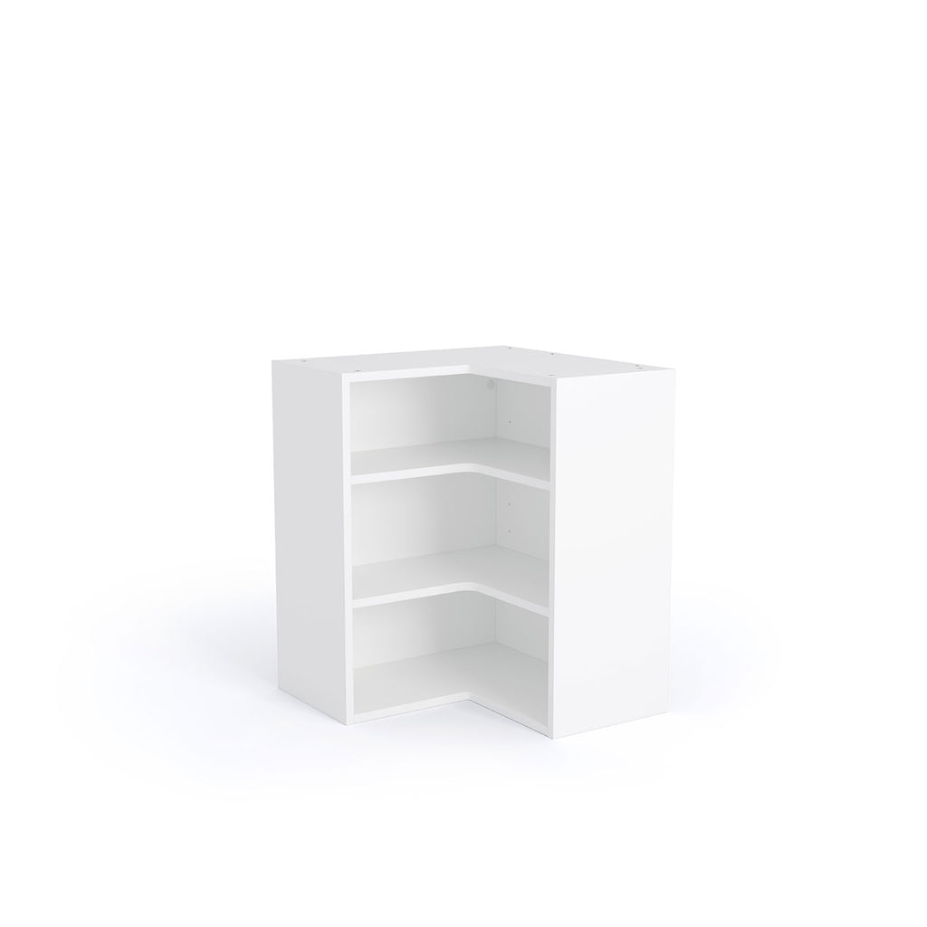 600x600 L Corner  Wall Unit White