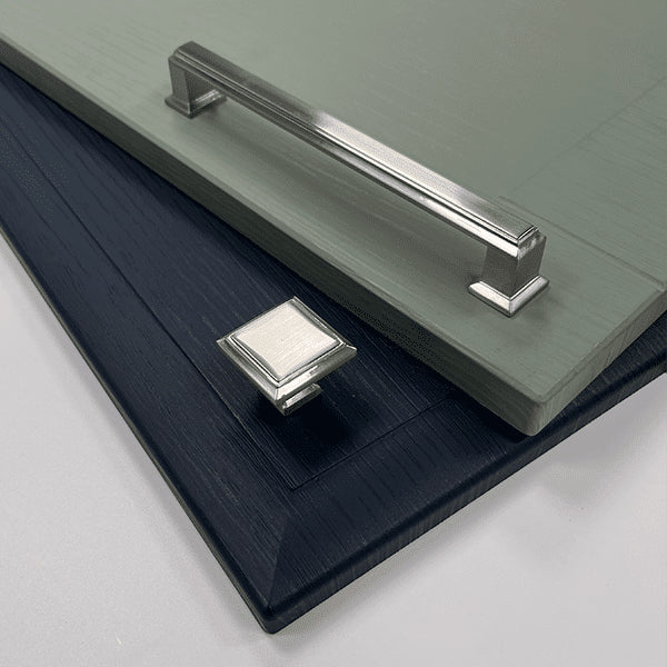 Brookdale D Handle  160mm Handle Brushed Nickel