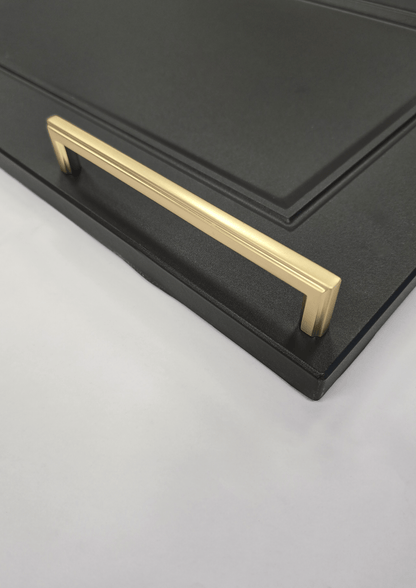 Herrington D Handle  160mm Handle Brushed Brass