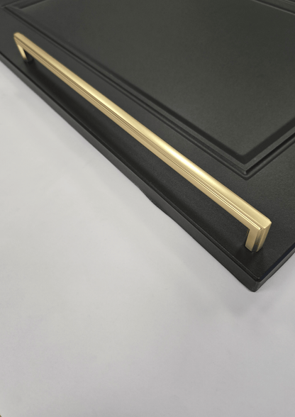 Herrington D Handle  320mm Handle Brushed Brass