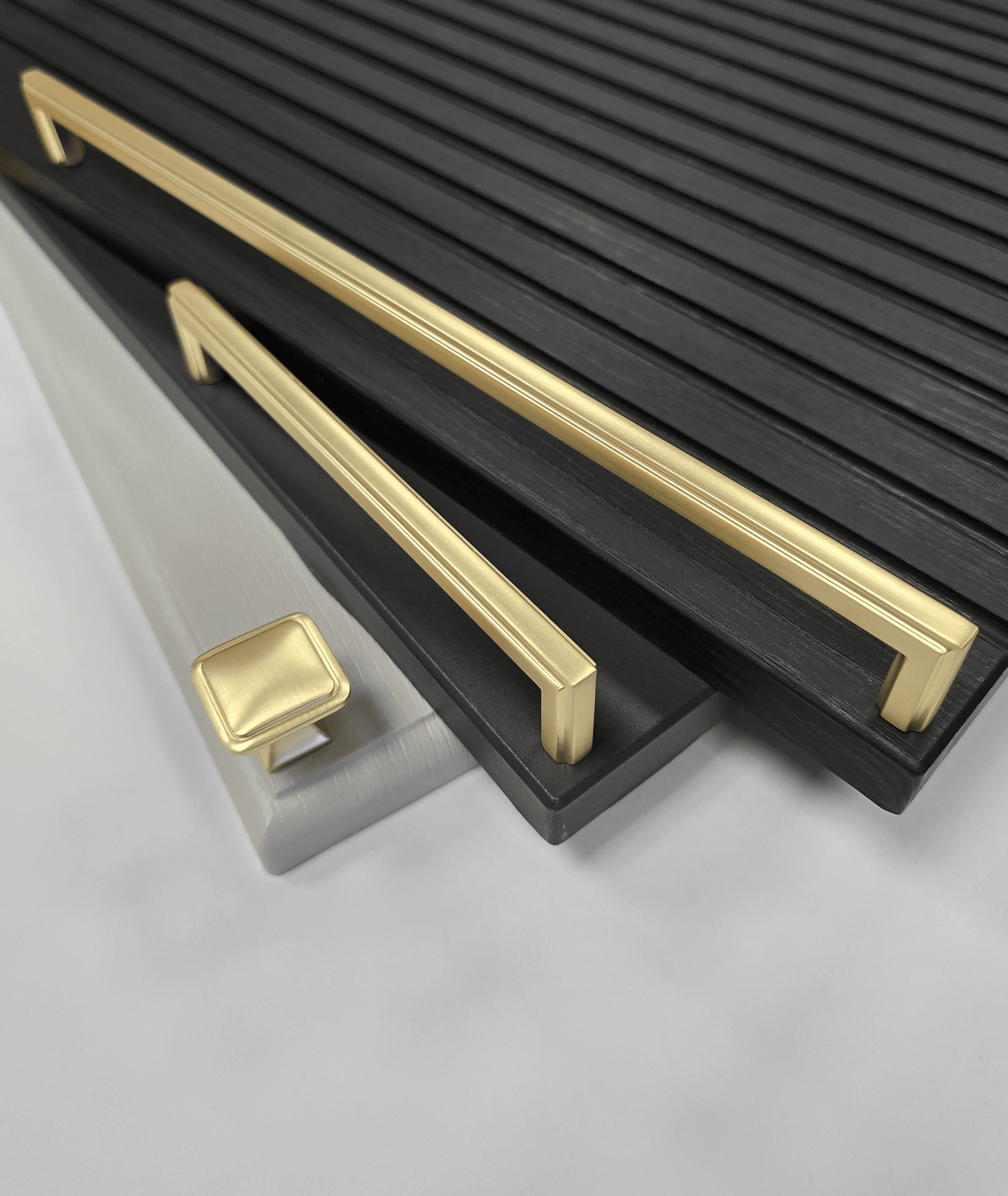 Herrington D Handle  Knob Handle Brushed Brass