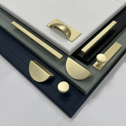 Heaton Bar 192mm Handle Brass