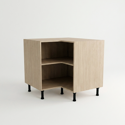 900x900mm L Highline Base Unit Oak
