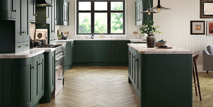 Buckingham - 22mm Door - 18mm Shaker Panels - 5 Piece Wrapped - Stile = 113.5mm