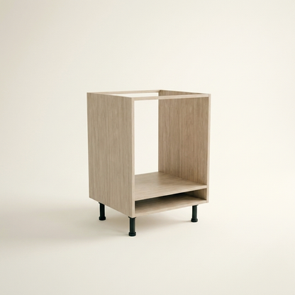 600mm Oven Housing Highline Base Unit Oak