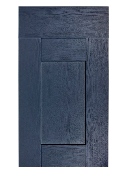 Buckingham - 22mm Door - 18mm Shaker Panels - 5 Piece Wrapped - Stile = 113.5mm