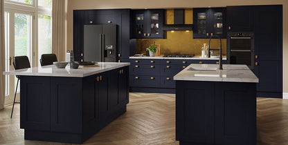 Buckingham - 22mm Door - 18mm Shaker Panels - 5 Piece Wrapped - Stile = 113.5mm