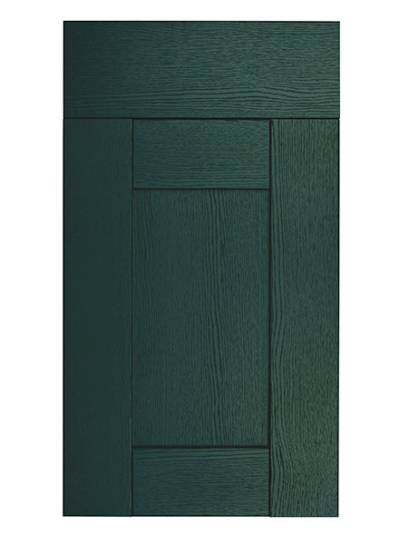 Buckingham - 22mm Door - 18mm Shaker Panels - 5 Piece Wrapped - Stile = 113.5mm