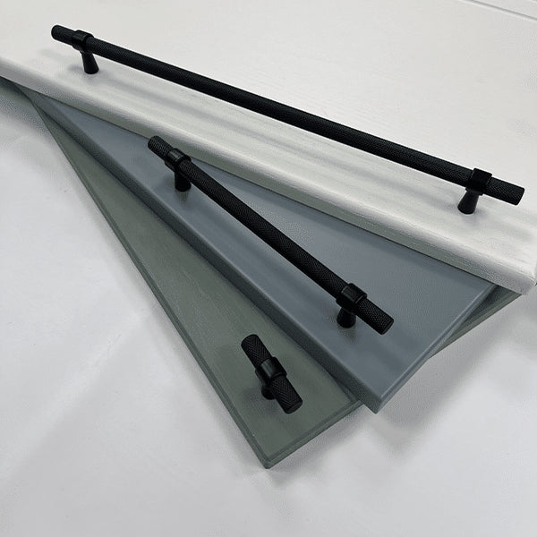 Legato Knurled  160mm Handle Black