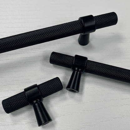 Legato Knurled  160mm Handle Black