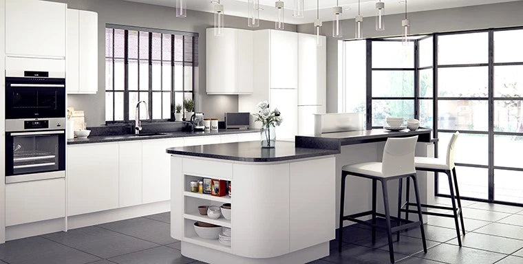 PAINTED HANDLELESS KITCHEN 10 UNIT OFFER - BUNDLE DEAL - 10 units of any size * just £3499 DELIVERED